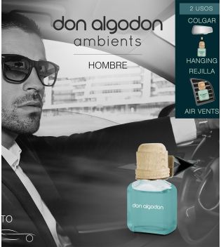 Don Algodon - Men's Car Air Freshener - Sandalwood and Amber