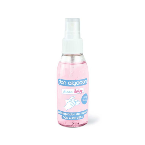 Don Algodon - Hand cleansing gel with Aloe Vera - Aroma Baby