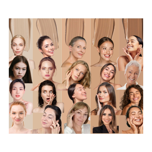 Double S Beauty - Makeup Base The Second Skin Serum Foundation - 02: Estefania's Tone