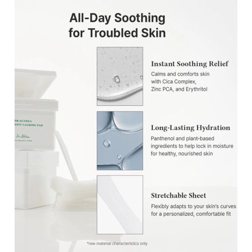 Dr. Althea - Stretchfit Calming Pads - 50 pads