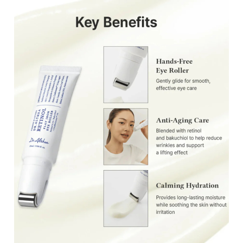 Dr. Althea - Eye Contour Retinol Flat Iron Eye Roller