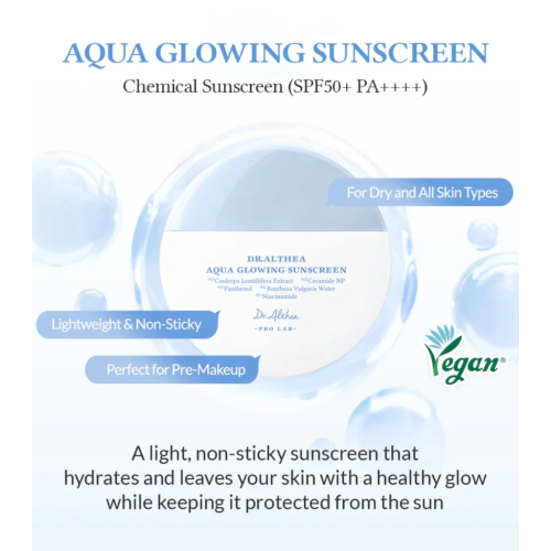 Dr. Althea - Sunscreen Aqua Glowing SPF50+ PA++++
