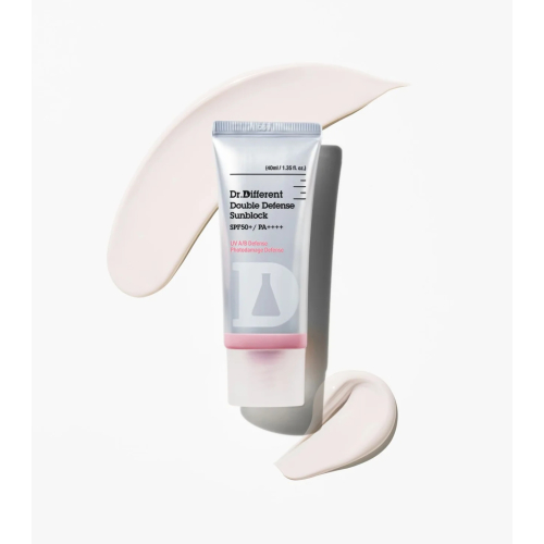 Dr.Different - Facial sunscreen Double Defense Sunblock SPF50+ PA ++++