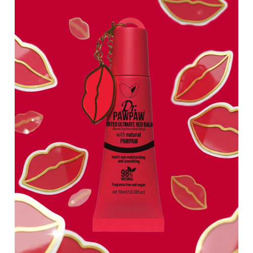 Dr. Paw Paw - Lip Balm with Charm - Ultimate Red