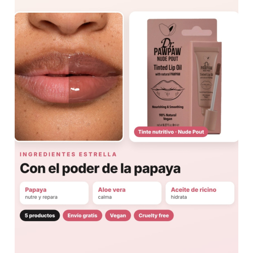 Dr. PAWPAW - Winter Lip Pack Kit 5 Products | Exfoliating Duo Scrub & Nourish, Original Clear Balm, Overnight Mask, Cloud Balm, and Nourishing Lip Tint