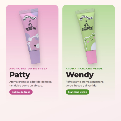 Dr. PAWPAW - Squishmallows Full Set | 6 Hydrating Lip Balms with Scents Inspired by Adorable Characters and Formula Enriched with Papaya Extract