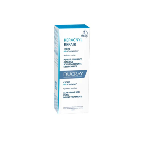 Ducray - *Keracnyl Repair* - 48h repairing and moisturizing cream - Acne-prone skin