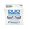 DUO - Pack of false eyelashes + eyelash glue Short and Spiked - D11