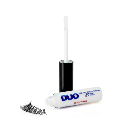DUO - Quick-Set Striplash Artificial Eyelash Adhesive - White/Clear