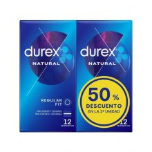 Durex - Natural Condoms - 2 x 12 units