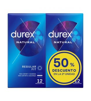 Durex - Natural Condoms - 2 x 12 units