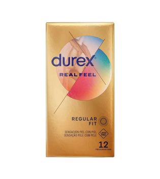 Durex - Skin-to-skin sensation condoms Real Feel - 12 units