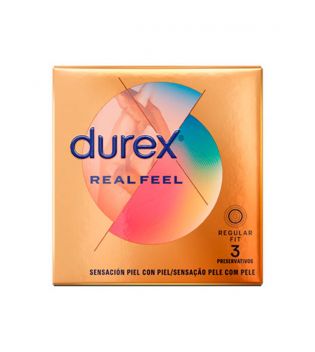 Durex - Skin-to-skin sensation condoms Real Feel - 3 units