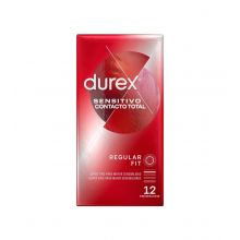 Durex - Total Contact Sensitive Condoms - 12 units
