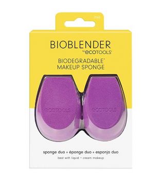 Ecotools - *Bioblender* - Pack of 2 100% biodegradable makeup sponges