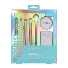 Ecotools - *Brighter Tomorrow* - Set of eye brushes with mirror and cup Eye Shine Bright