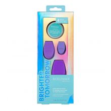 Ecotools - *Brighter Tomorrow* - Sponge set Bioblenders + Solid cleaner for brushes Better Blends Ahead