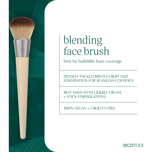 Ecotools - Makeup Foundation Brush Blending Face Brush