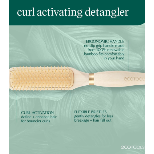 Ecotools - Detangling Brush for Curly Hair Curl Activating