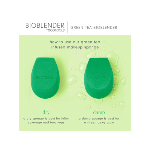 Ecotools - Makeup Sponge Green Tea Bioblender