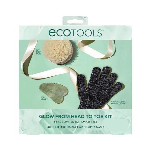 Ecotools - *Holidays* - Foot Care Set Glow From Head To Toe Kit