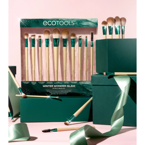 Ecotools - *Holidays* - Set of 10 brushes Winter Wonder Glam