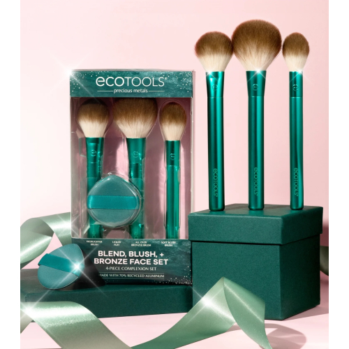 Ecotools - *Holidays* - Brush set Blend, Blush, + Bronze Face Set