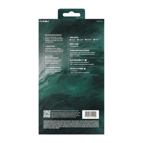 Ecotools - *Holidays* - Brush set Blend, Blush, + Bronze Face Set