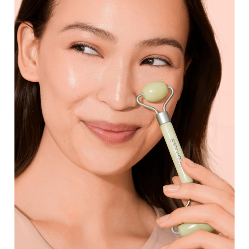 Ecotools - *Holidays* - Facial roller and eye contour roller set Jade Roller Duo