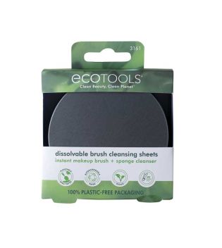 Ecotools - Soluble Sheet Brush Cleaner Clean Beauty, Clean Planet