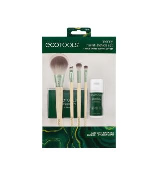 Ecotools - Merry Must-Haves Brush Set - Limited Edition
