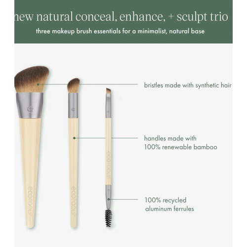 Ecotools - *New Natural* - Brush set Conceal, Enhance & Sculpt Trio