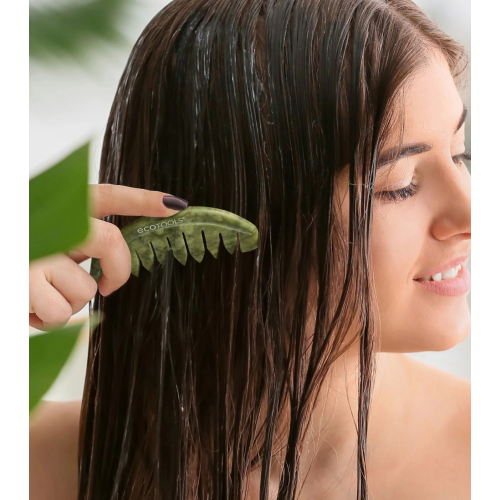Ecotools - Comb Gua Sha for Scalp Jade