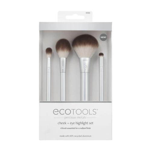 Ecotools - *Precious Metals* - Set of 4 brushes Cheek + Eye Highlight