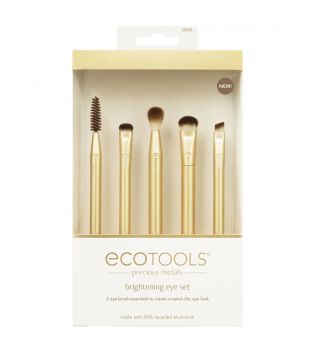 Ecotools - *Precious Metals* - Set of 5 brushes Brightening Eye