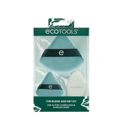 Ecotools - Puff set + sponge The Blend and Set Kit