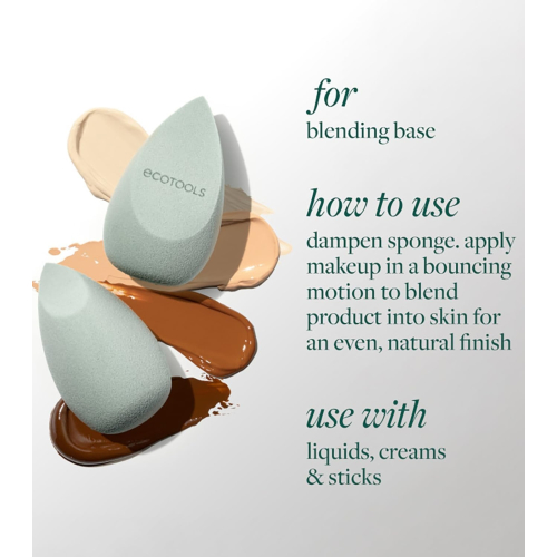Ecotools - Puff set + sponge The Blend and Set Kit