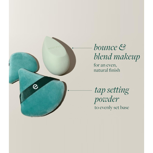 Ecotools - Puff set + sponge The Blend and Set Kit