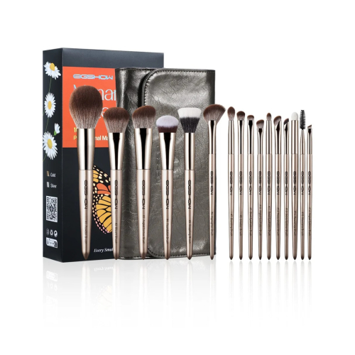 Eigshow - *Monarch Butterfly* - Set of 16 makeup brushes