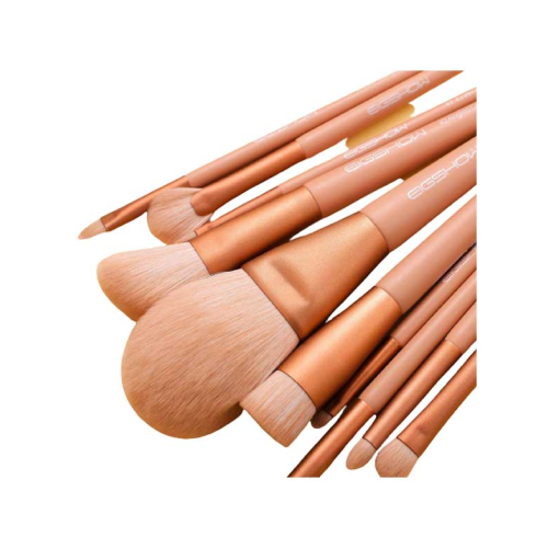 Eigshow - *Morandi Series* - Set 10 makeup brushes Ready To Roll - Coral