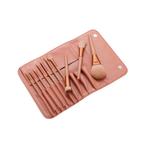 Eigshow - *Morandi Series* - Set 10 makeup brushes Ready To Roll - Coral