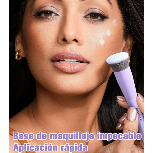 Eigshow - *Purple* - Double-ended face brush - D110P