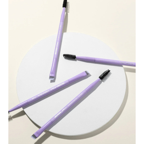 Eigshow - *Purple* - Double-ended eyebrow brush - D108P