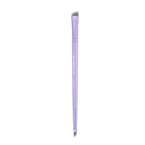 Eigshow - *Purple* - Double-ended brush for eyeliner and eyebrows - D104P