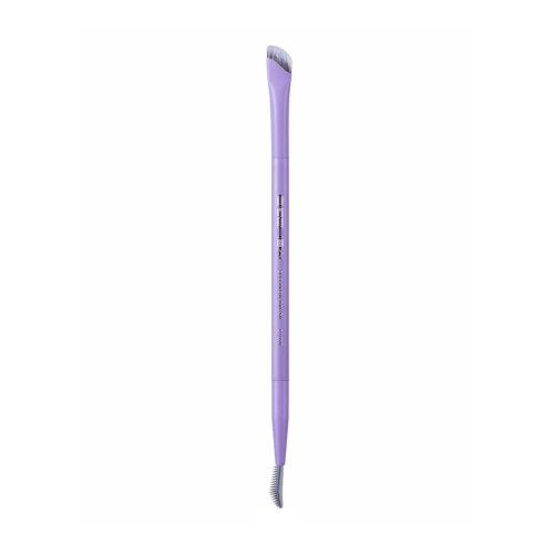 Eigshow - *Purple* - Double-ended brush for eyeliner and eyebrows - D109P
