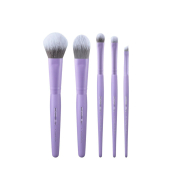 Eigshow - *Purple* - 5-Piece Makeup Brush Set DayPlus