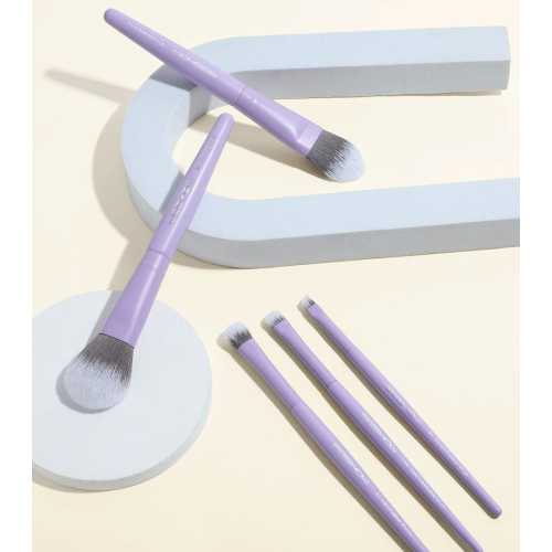 Eigshow - *Purple* - 5-Piece Makeup Brush Set DayPlus