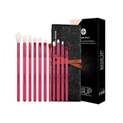 Eigshow - Set 11 eye brushes Jade Series - Amber Red