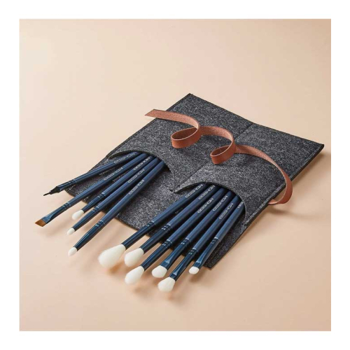 Eigshow - Set 11 eye brushes Jade Series - Tourmaline Blue