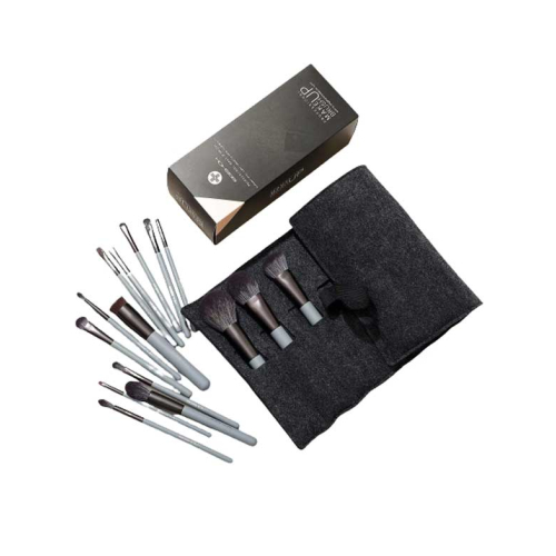 Eigshow - Set 15 makeup brushes Jade Series - Agate Grey